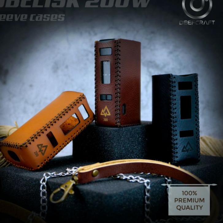 

マ Premium Sleeve Case Obelisk 200 Free Tali Lanyard / Holder Casing Obelisk 200w Leather Sleeve Recomend