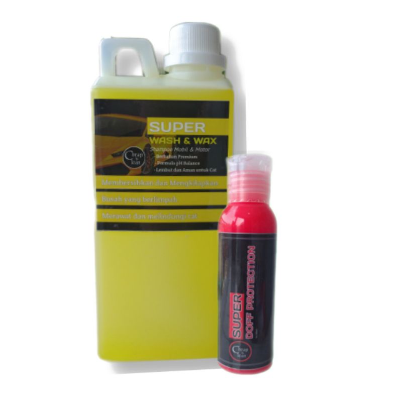 Paket Doff Protection dan Shampoo Motor