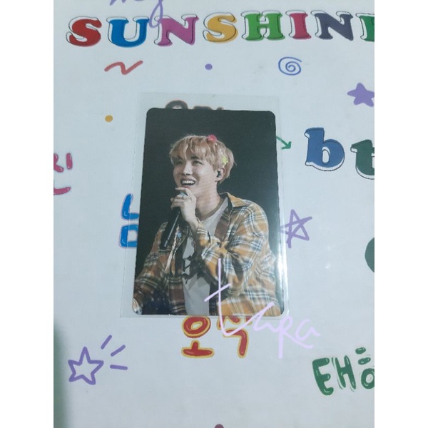 [BOOKED] Jhope photocard DVD japan FM vol 3