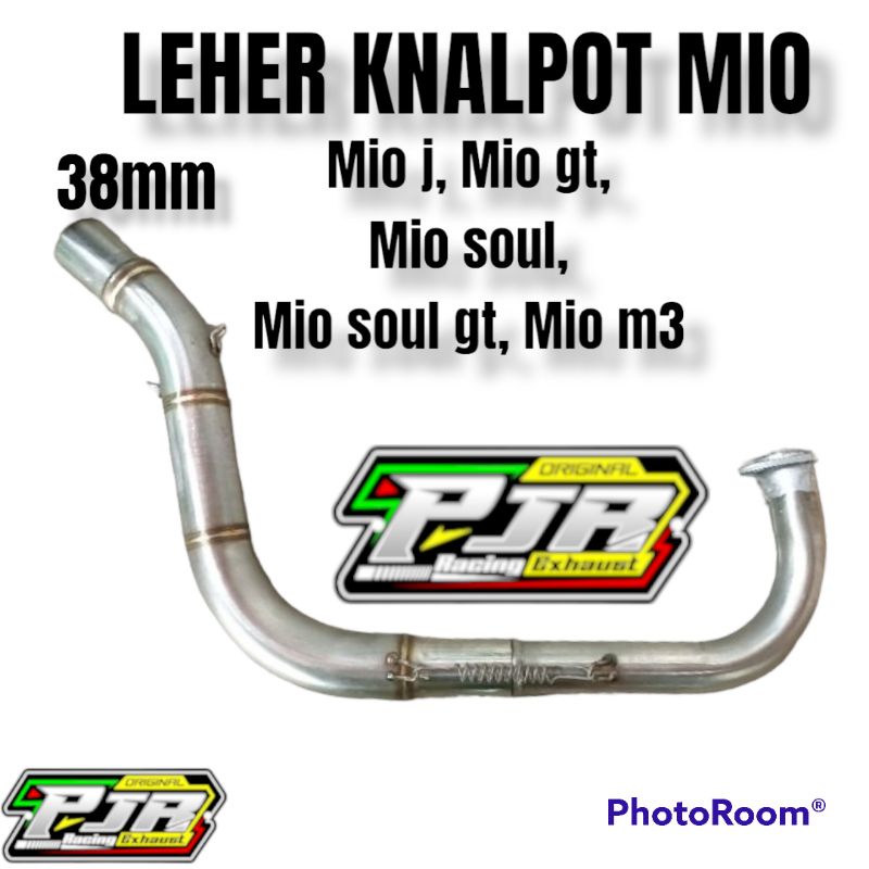 Leher knalpot racing Mio Inlet 38 mm pemasangan PNP