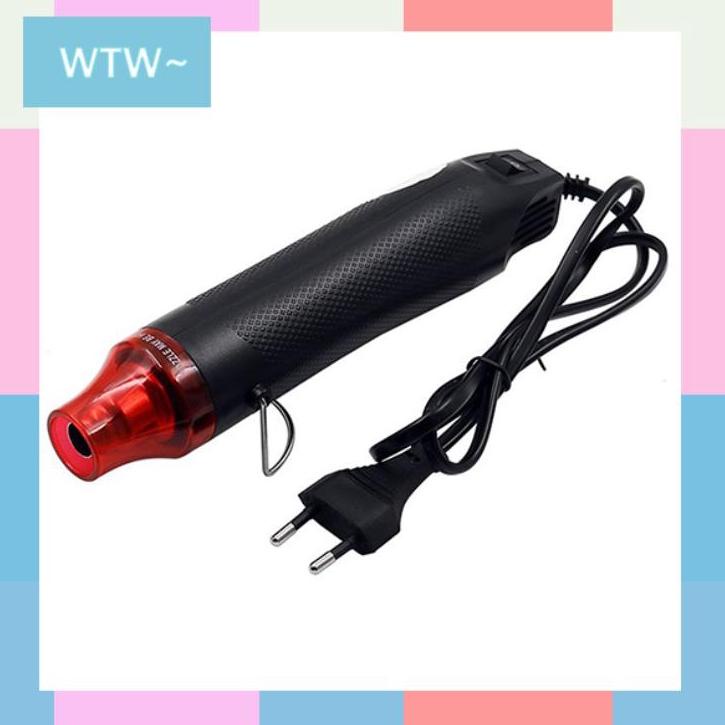 ☛ 100% terbaik Hot Gun Heat Air Gun Pemanas Low Watt 300W .,,.,.,