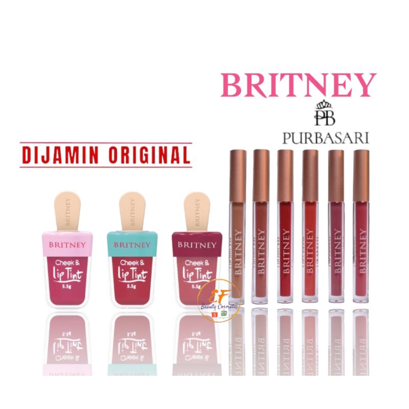 BRITNEY Purbasari Dreamy Matte Lipcream | Britney Liptint