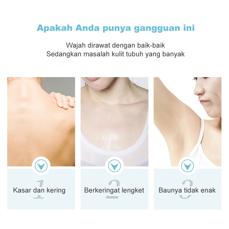 Pemutih badan Sabun Mandi Cair Goat milk shower gel 800ml Whitening Brightening body wash Mencerahkan Kulit dan Melembabkan kulit with