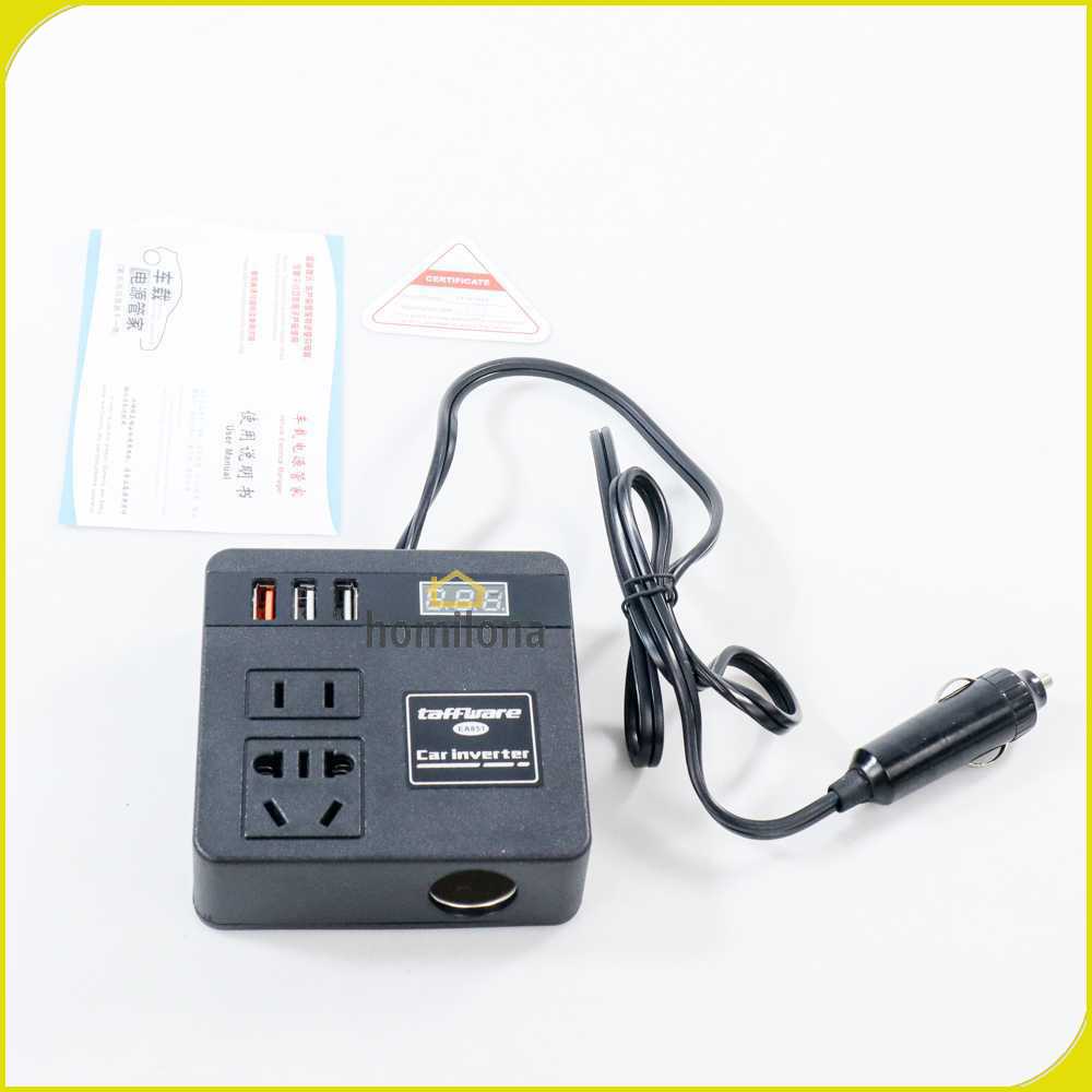 Taffware Car Power Konverter Fast Charging Inverter 100W - EA851