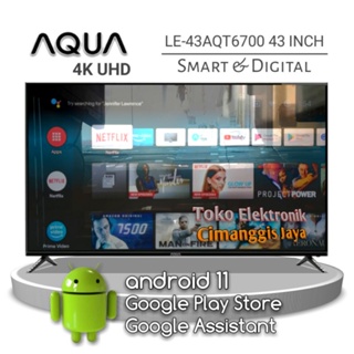 smart tv led Aqua 43 inch digital android