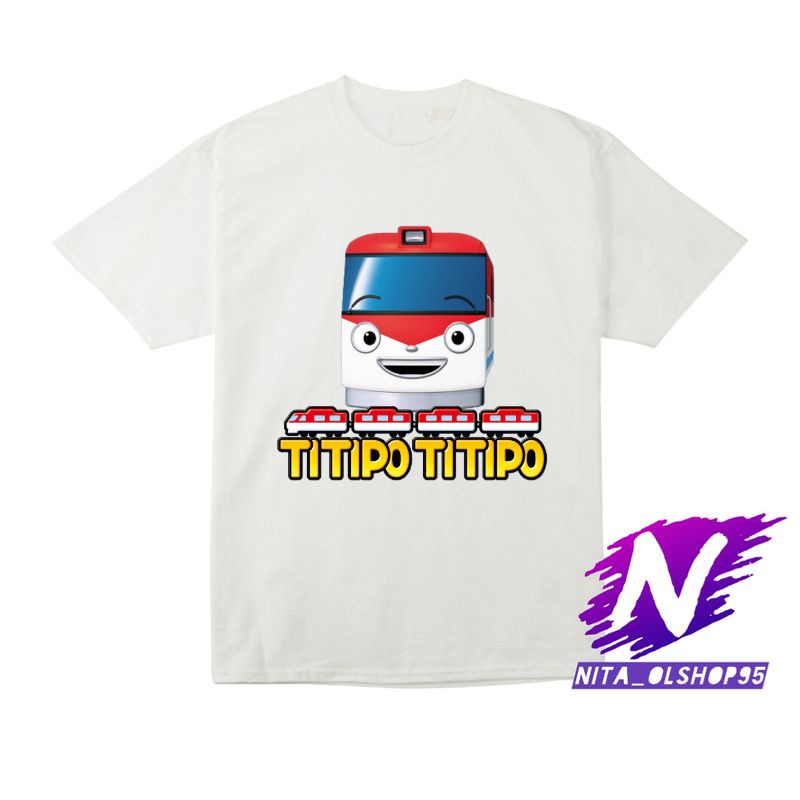 kaos titipo titipo baju anak titipo titipo kartun anak kereta