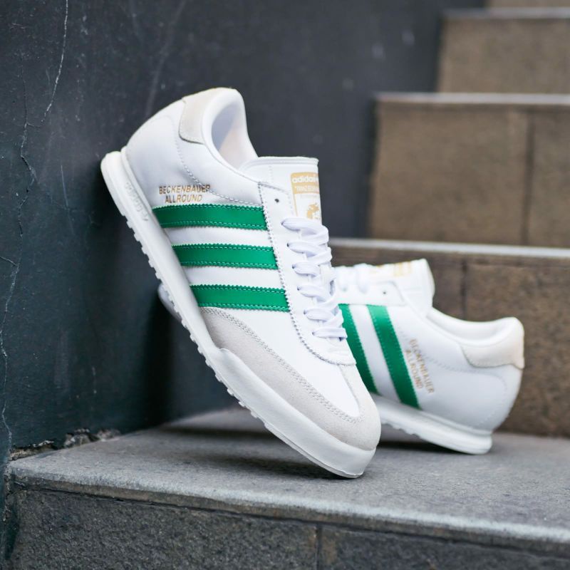 ADIDAS BECKENBAUER ALLROUND WHITE GREEN ORIGINAL SNEAKERS PRIA