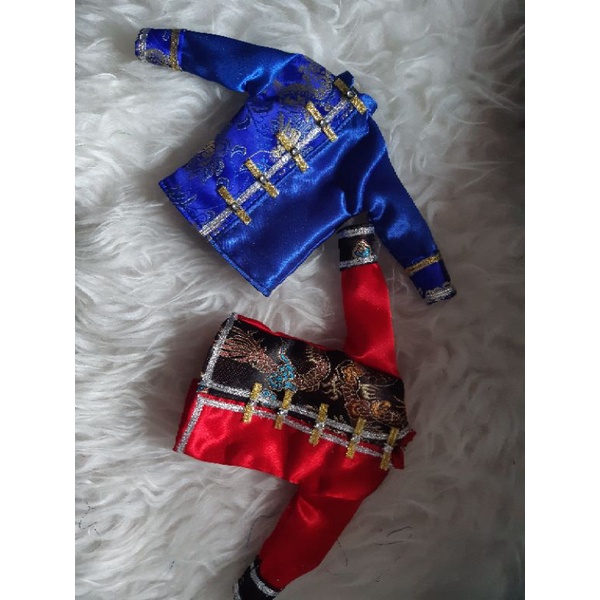 Baju koko china untuk boneka ken