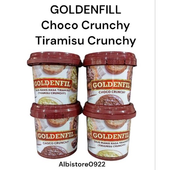 

GOLDENFILL SELAI CRUNCHY |CHOCO CRUNCY | TIRAMISU CRUNCHY 1KG
