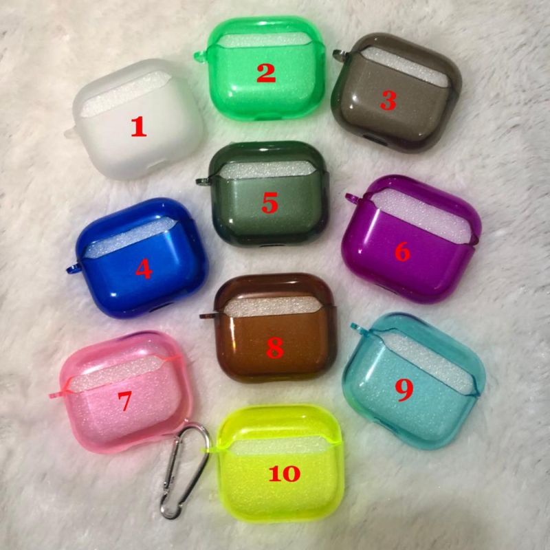 Silicone Clear Transparan Cover Airpods 1/2/ Airpods 3/ Airpods Pro/ Airpods Pro 2