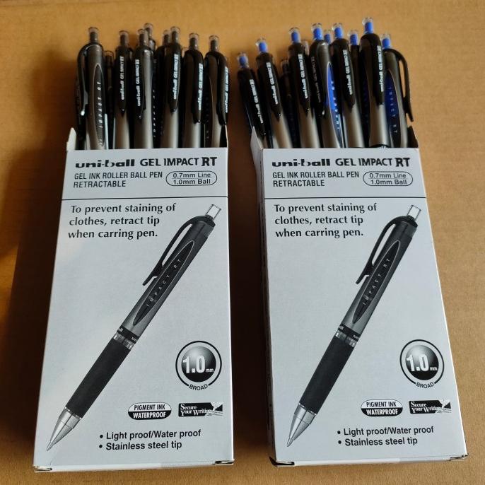 

pulpen uniball gel impact RT umn-152(10)s