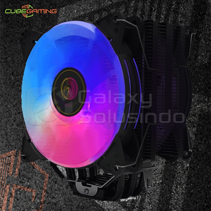 Cube Gaming STORM V2 Dual Fan ARGB 120mm CPU Cooler