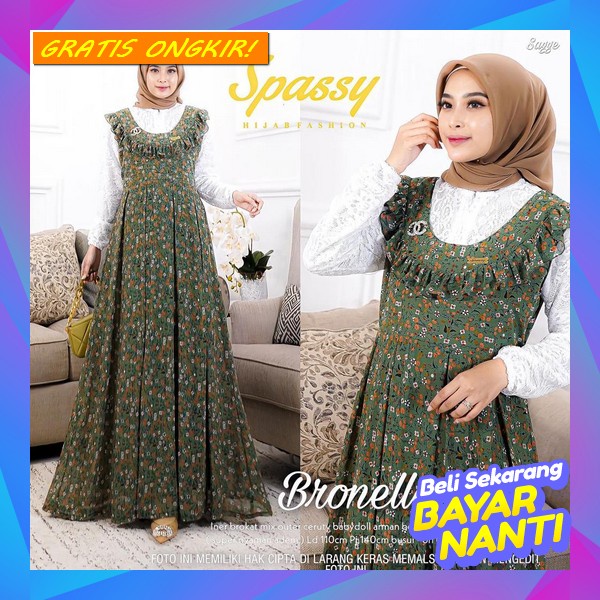 Gamis Syari Bsju Syari Murah Premium Terbaru 2022 Mewah Import Baju Muslim Cewek Bju Games Bj Wanita