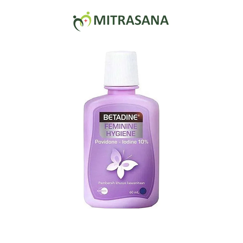 Betadine Feminine 60 Ml - mengatasi gatal, bau tidak sedap &amp; keputihan