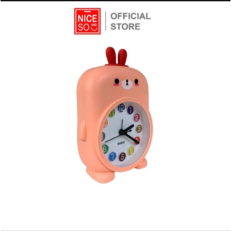 JAM WEKER JAM ALARM TIDUR JAM BEKER ANAK MOTIF LUCU JAM ALARM CLOCK