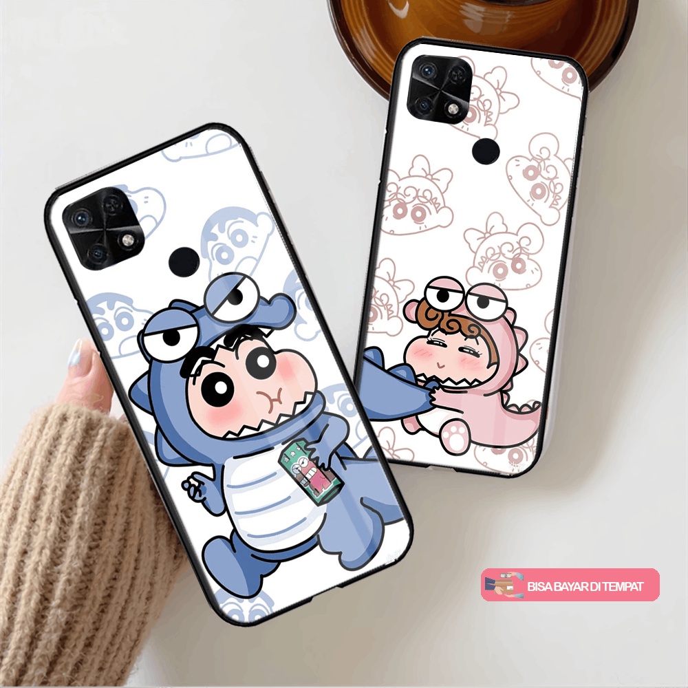 Case Couple Xiaomi Redmi 10c - Silikon [W166] - Softcase - Hardcase Glossy 2d - Kesing Kaca All Type