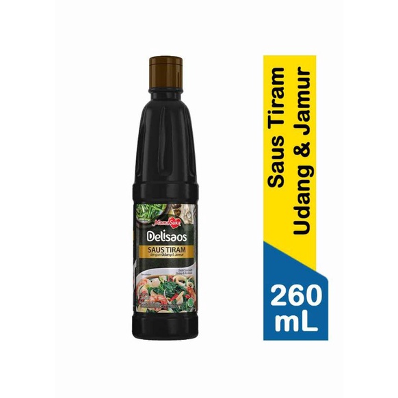 

Mamasuka Delisaos Saus Tiram Udang & Jamur 260Ml