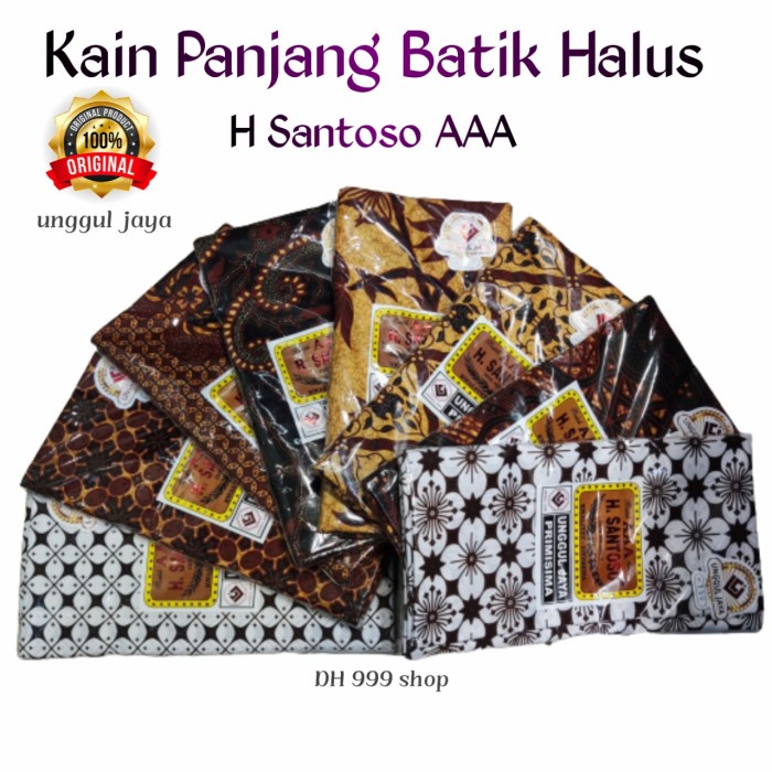 Batik Kain Panjang Batik Pekalongan Santoso