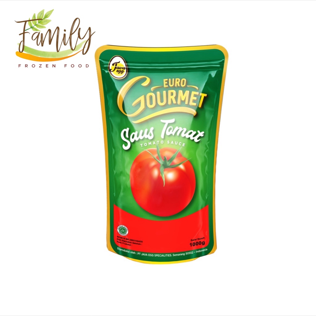 

Euro Gourmet Saus Tomat 1kg Frozen Food Grosir