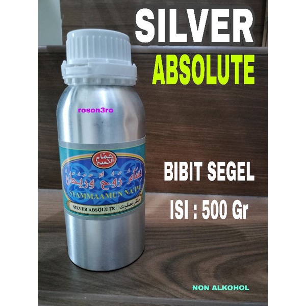 PARFUM SILVER ABSOLUTE BIBIT SYAMMAAMUN NAIM 500ML