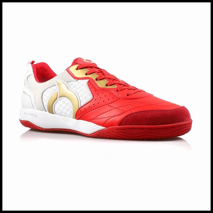 Sepatu Futsal Ortuseight Jogosala Rampage- Merah Putih (100% Original)