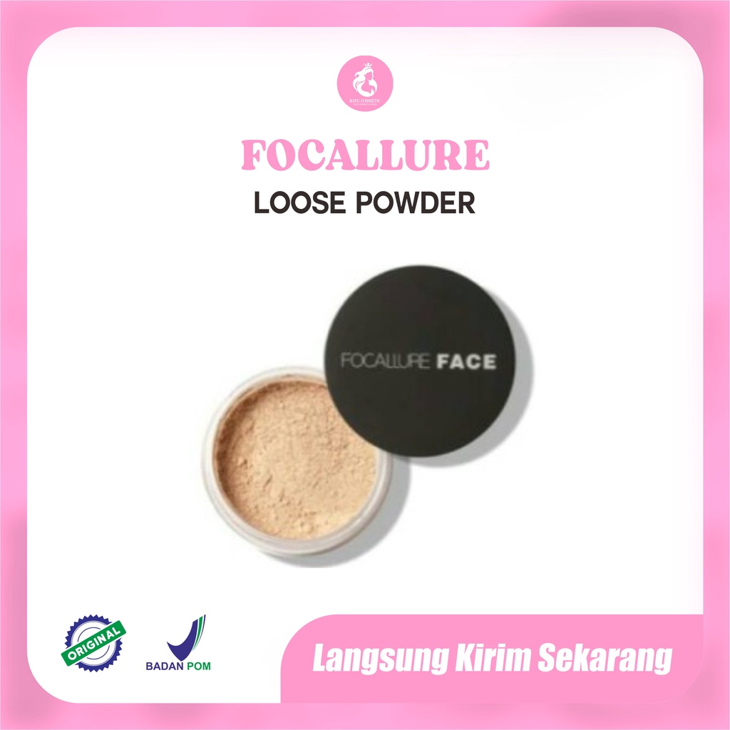 Focallure Loose Powder |Setting powder|FA-15|BPOM|Original