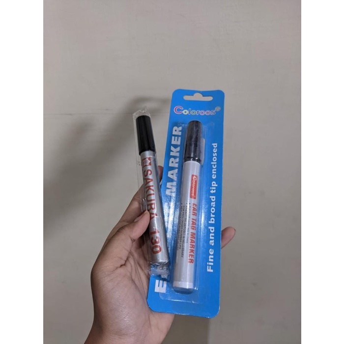 

Spidol Eartag Nec Tag Pen Permanent Eartag Marker Warna Hitam Kualitas Terbaik