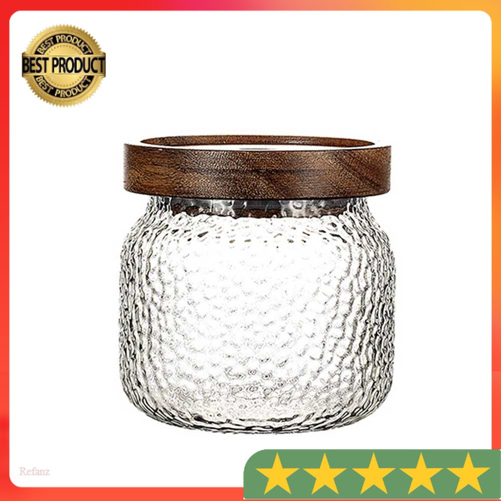 Toples Kaca Penyimpanan Makanan Glass Storage Jar Noolim - HC103