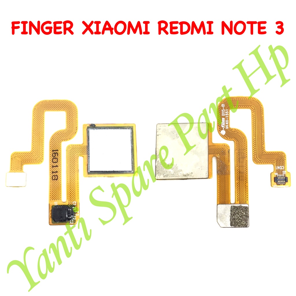 Flexible Fingerprint Xiaomi Redmi Note 3 Note 3 Pro Original Terlaris New