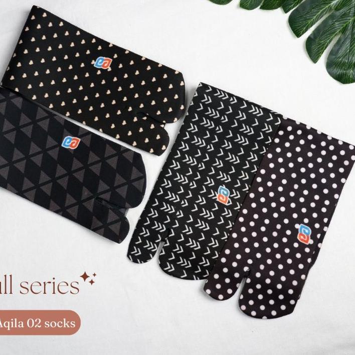 Depan SYAKIRA SOCKS - SET KAOS KAKI JEMPOL MUSLIMAH | Kaos kaki wanita kaos kami muslimah kaos kaki 