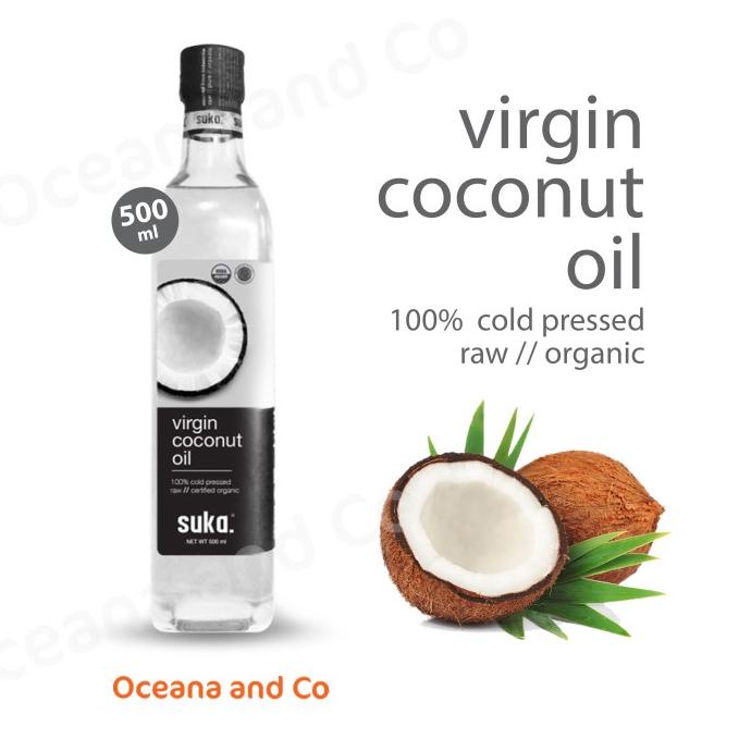 Suka Organic Virgin Coconut Oil VCO / Minyak Kelapa Murni 350ml