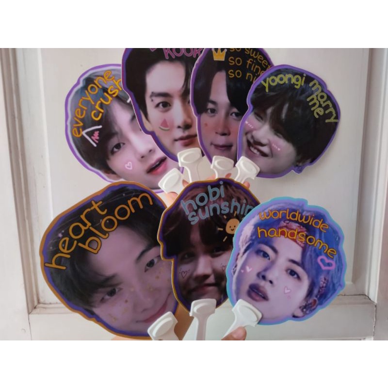 kipas konser kpop bts handfan bts kipas wajah bts