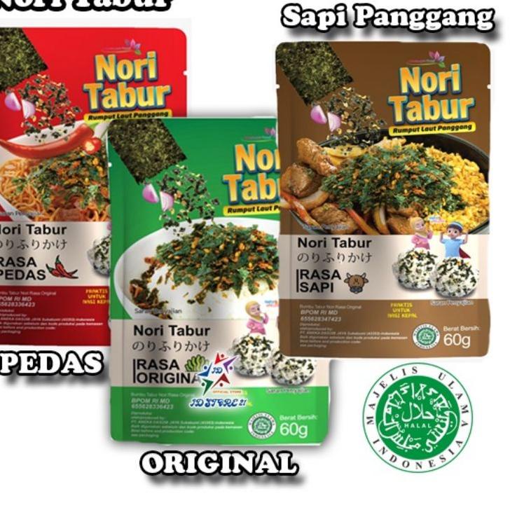 

Code2t7Sh Nori Tabur Rumput Laut Panggang 60g Halal | original | pedas