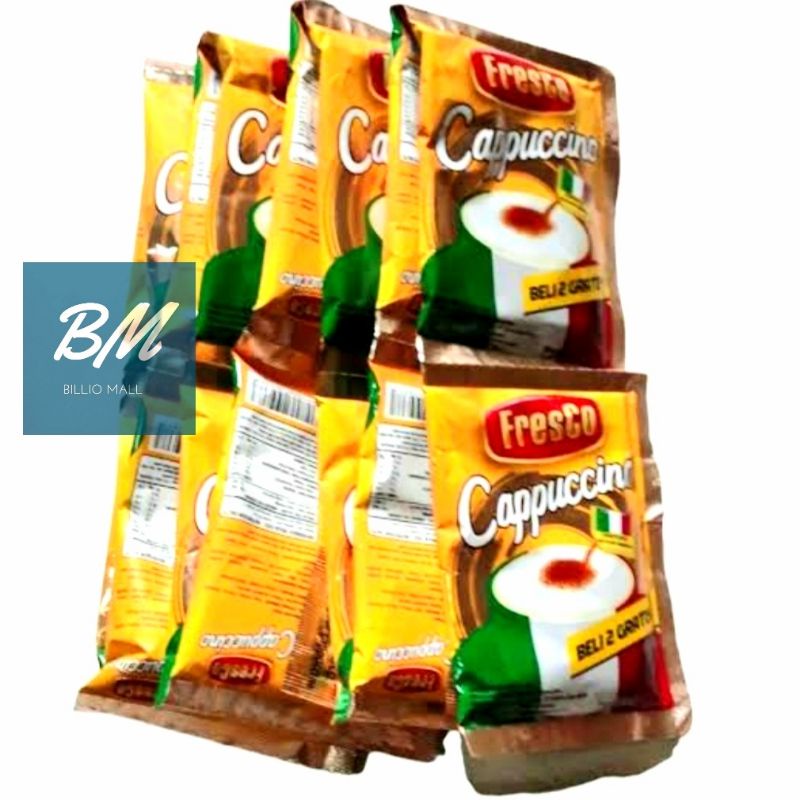 

Fresco Cappuccino 1 Renceng 15 Sachet / Kopi Fresco Cappuccino Renceng 15 Pcs / Fresco Capucino 1 Renceng isi 15 sachet