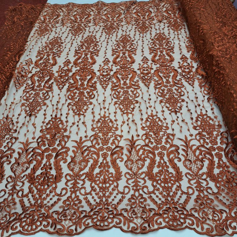 kain tile bordir motif gucci allona