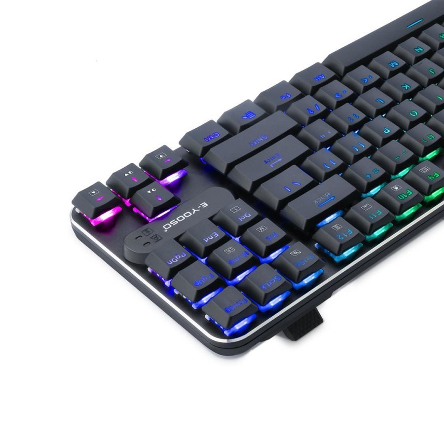 Keyboard Gaming E-YOOSO Z-66 87% RGB Hotswap Mechanical  Black