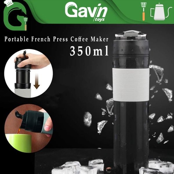 Coffee Tumbler French Press Gelas Kopi Portable Tumbler coffee maker