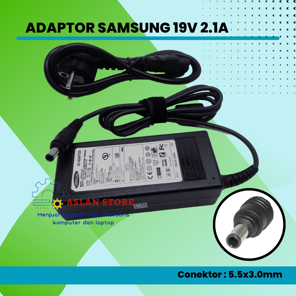 19V 3.16A 5.5*3.0Mm Power Adaptor AC Supply untuk Samsung AD-6019R AD-6019 CPA09-004A ADP-60ZH D PA-1600-66 ADP-60ZH Charger