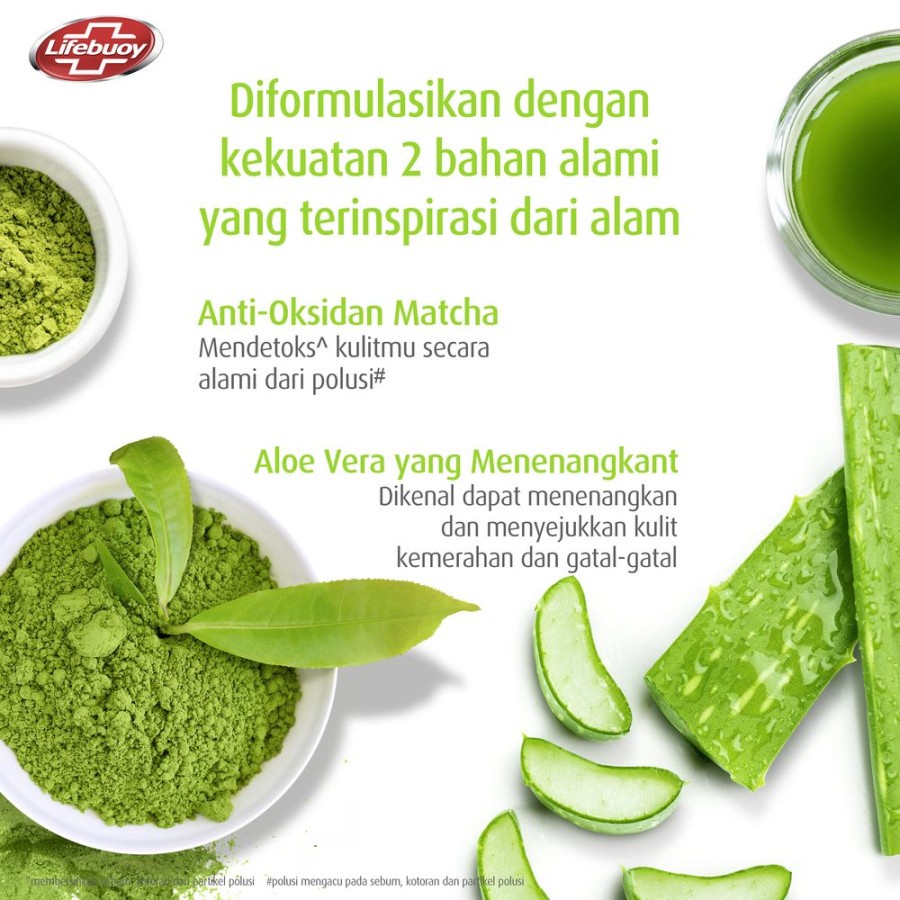 Lifebuoy Sabun Batang Matcha 70G