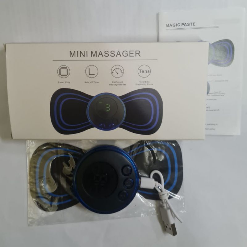 ALAT PIJAT MINI PUNGGUNG/PAHA/BETIS/PERUT USB /EMS MINI MASSAGER