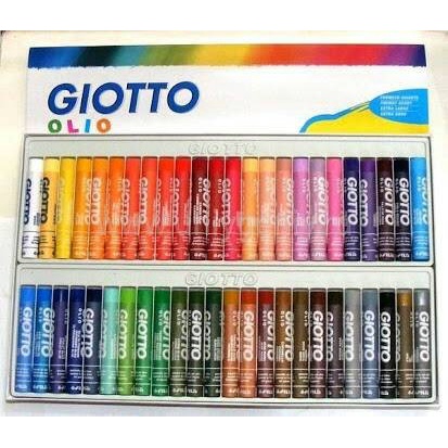 

Pastel Crayon Pastel 48 Warna Olio Giotto Extra Strong