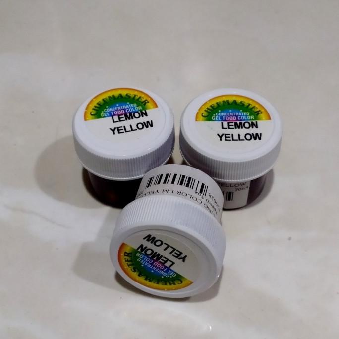 

Chefmaster Lemon Yellow Color / Pewarna Makanan Lemon Yellow 0,5oz