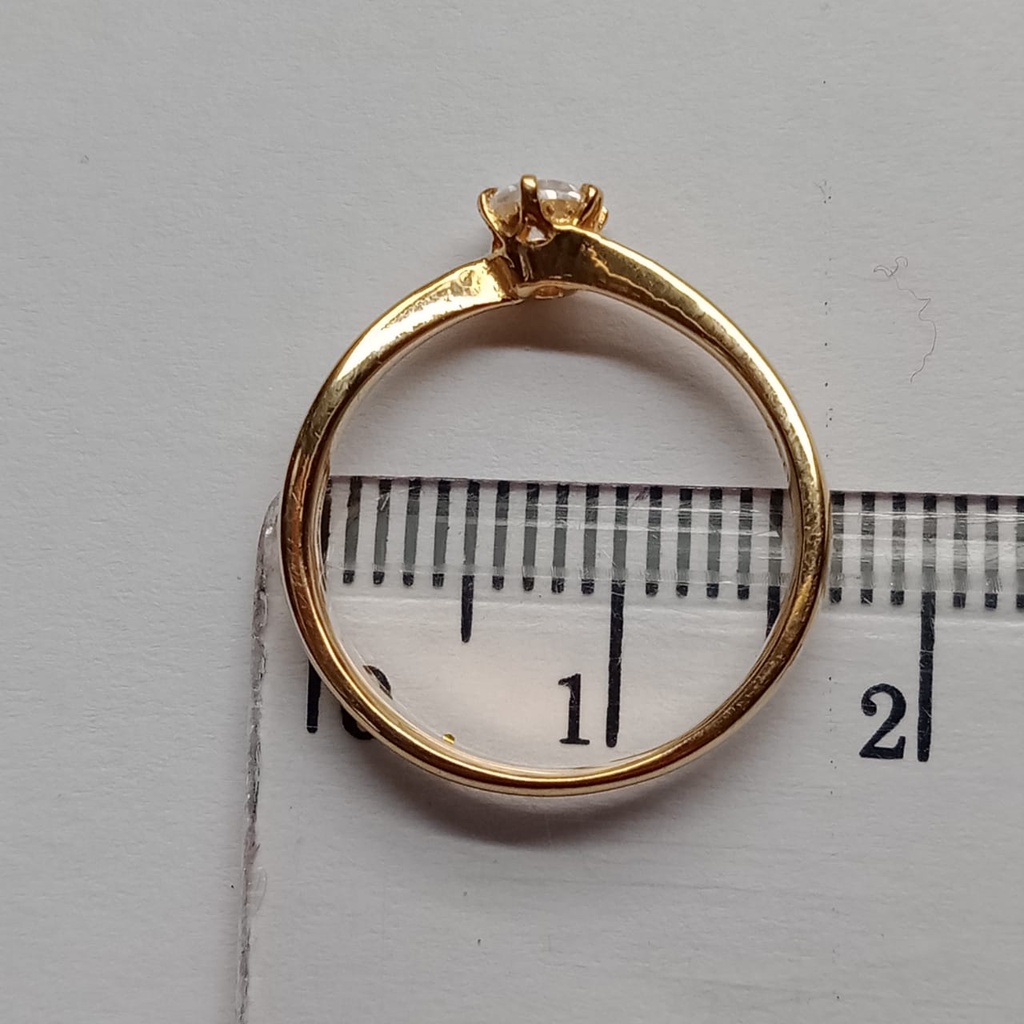 Cincin Emas 17K - 1.7 gr Kadar 750 - 323