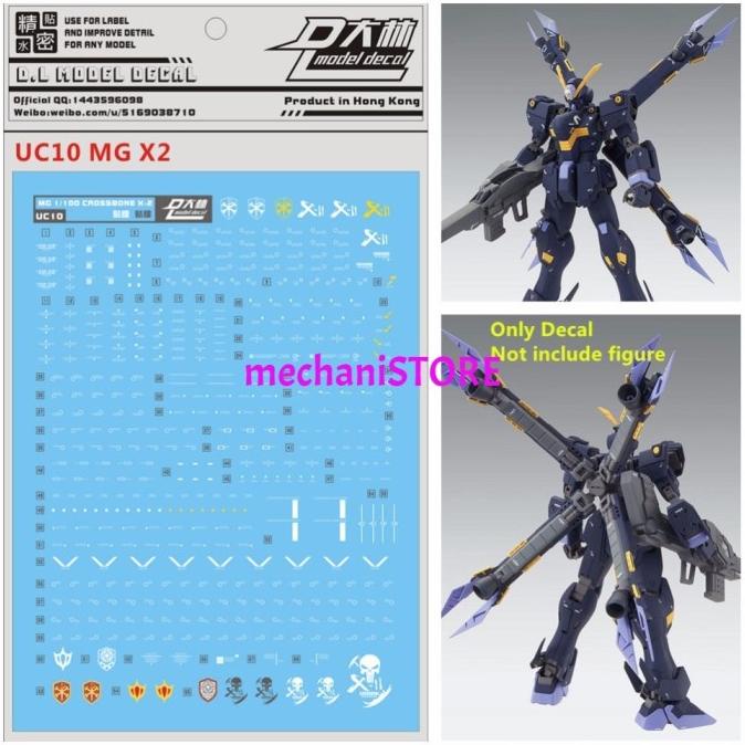 Water Decal Mg Crossbone Gundam X2 By Dl Model