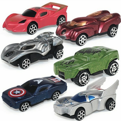 &lt; M.A &gt; Set Hiasan Cake Mobil-Mobilan Anak Figure McQueen &amp;  Avangers  Figure Cake Topper Hiasan Kue