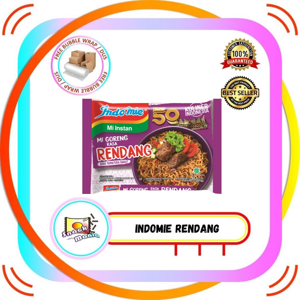 

Indomie Mie Goreng Rendang 90 gr