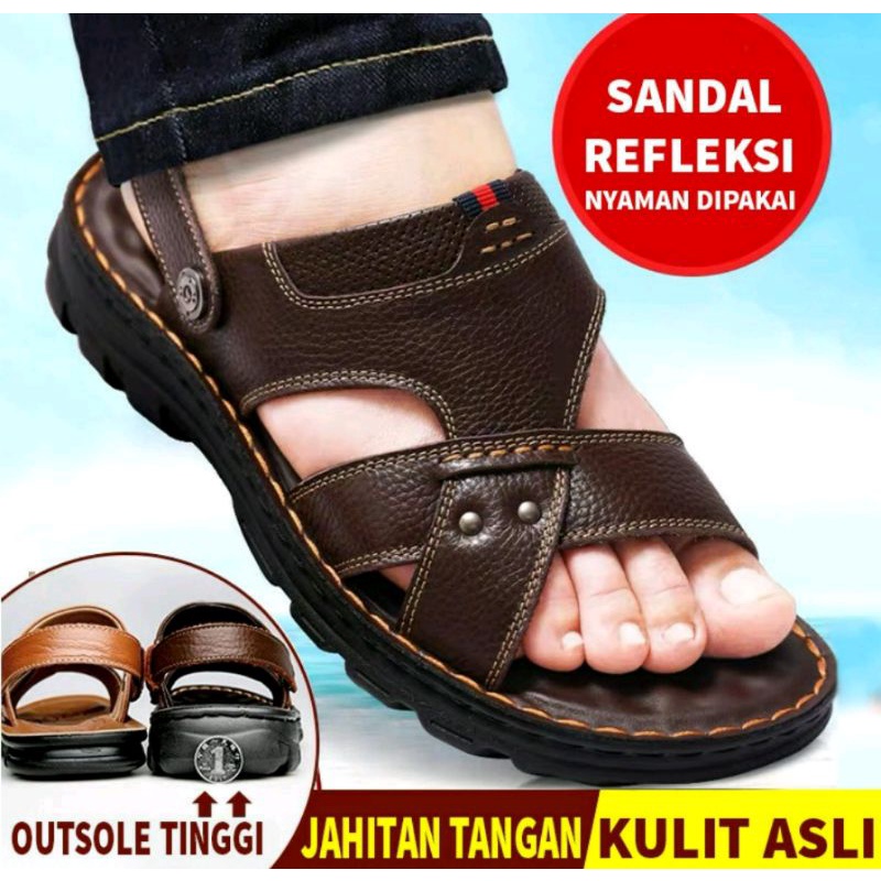 Sandal Kulit Pria IMPORT CATENZO Sandal Pria