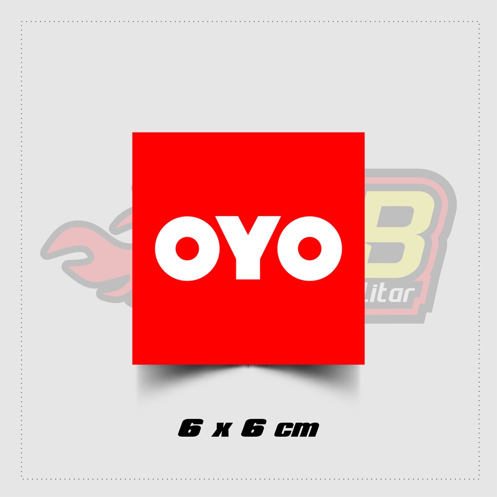 Stiker OYO Yaudah OYO Viral Vynil Laminasi Glossy Bijian