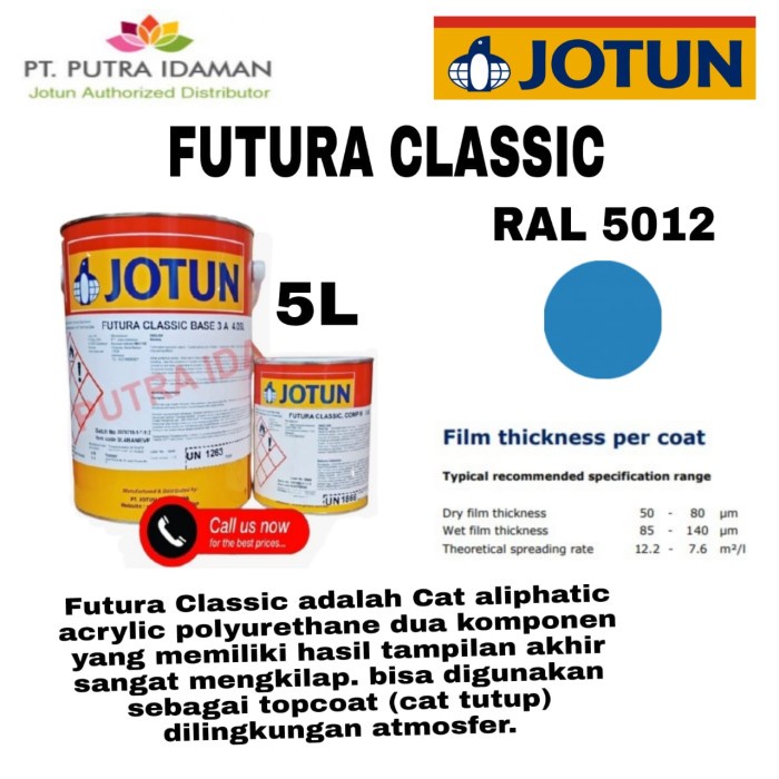 *#*#*#*#] JOTUN CAT KAPAL / FUTURA CLASSIC 5 LITER / 5012 CAT JOTUN MARINE