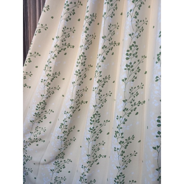 GORDEN BLACKOUT MOTIF DAUN surawung kecil | GORDEN BLEZER IMPORT